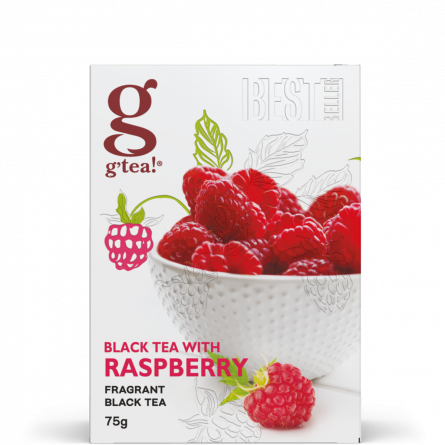 BLACK TEA WITH RASPBERRIES