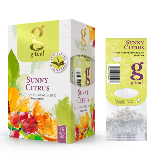 SUNNY CITRUS in filter bags